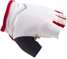 SealSkinz Unisex Fahrradhandschuhe Handschuhe Fahrrad Wasswrabweisen weiß/rot, M