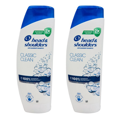 Head & Shoulders 2-Pack Classic Clean Shampoo 13.5oz (400ml)
