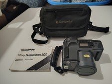 Olympus Infinity SuperZoom 300 35mm Film Camera w/ Case Instructions