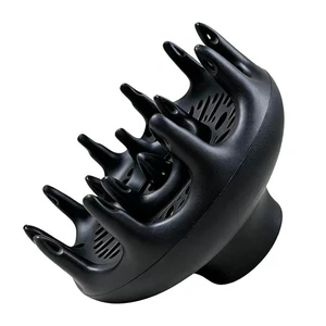 Diffuseur de cheveux d'orchidée noire, séchoir pour cheveux BlowDryers avec diame de 1,7 à 1,8 pouce