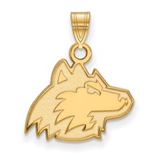 14k Gold LogoArt Northern Illinois University Huskie Small Pendant