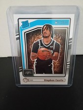 2024-25 donruss basketball #244 Stephon Castle - Rated Rookie