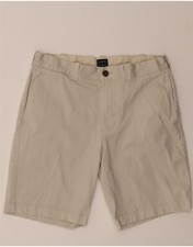 J. CREW Mens Chino Shorts W30 Medium Beige Cotton BA06