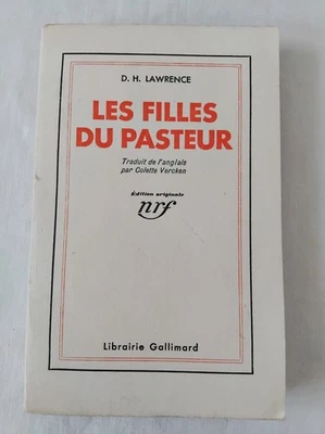 D.H. LAWRENCE LES FILLES DU PASTEUR 1933 E.O FRANCAISE VELIN PUR FIL - Photo 1/4