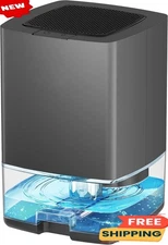 Deshumidificadores para el hogar, tanque de agua de 900 ml con apagado automátic