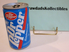 VTG DIET DR PEPPER STEEL CAN 1985, ARMY NAVY GAME WITH NUTRASWEET EMPTY