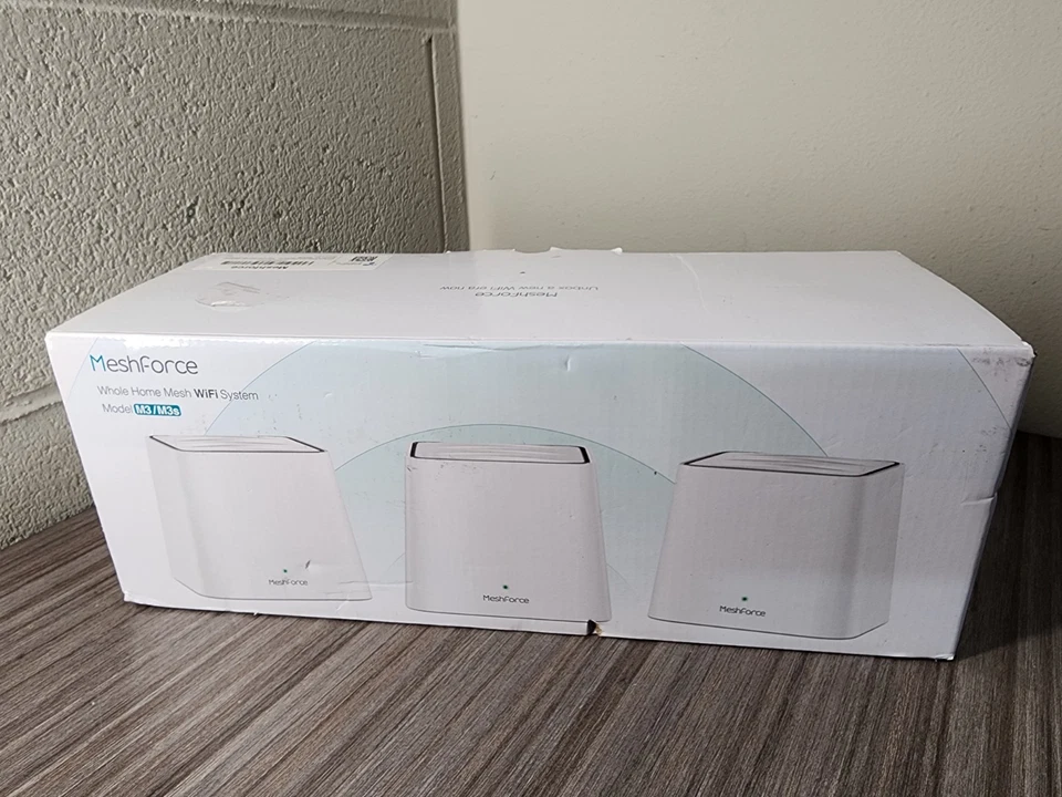 Meshforce Mesh WiFi System M3s Suite Gigabit WiFi Router - Mesh... - Image 3 of 4