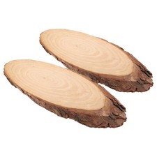  2 Pezzi Scala in Pietra da Esterno Pietre per Giardino Legno Pezzi Vialetto in Legno Esterno