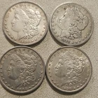 Morgan Silver Dollar Coins $1 Circulated 1878 1882 1898 1900 Lot