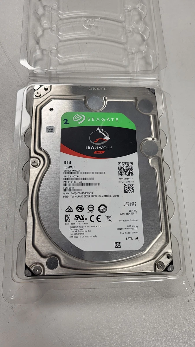 seagate シーゲート 8TB×2本セット 3.5インチHDD ジャンク品 2026年