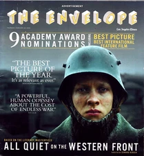 The Envelope Magazine February 23, 2023 All Quiet Western Front Steven Spielberg