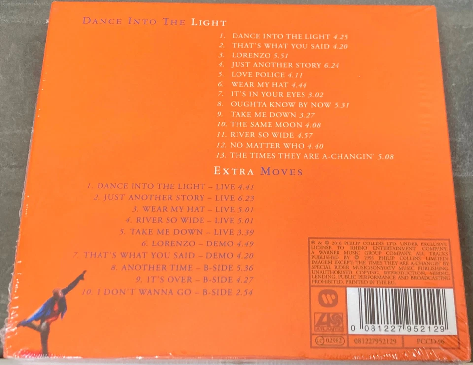 Phil Collins - DANCE INTO THE LIGHT - 2CD - Deluxe Edition - Digipak - NEU/OVP.! - Bild 2 von 2