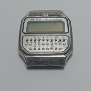 alba calculator watch