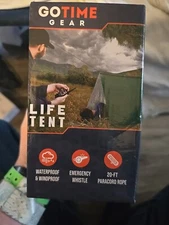 Go Time Gear Life Tent Emergency Survival Shelter – 2 Person 1pack, Green 