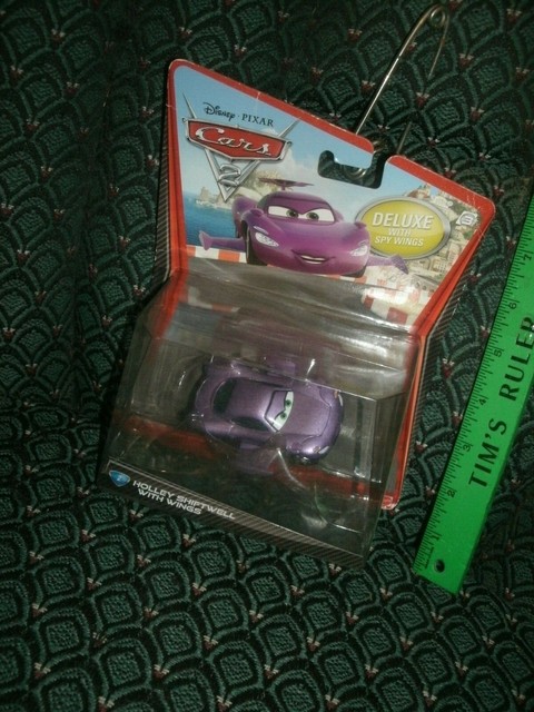 Disney Pixar Cars 2 #2 Holly Shiftwell Deluxe With Spy Wings V2845 for ...