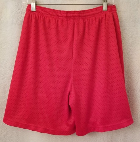 Badger Mens Shorts Size M Medium Red White Dover Eagles Softball Athletic - Picture 4 of 4