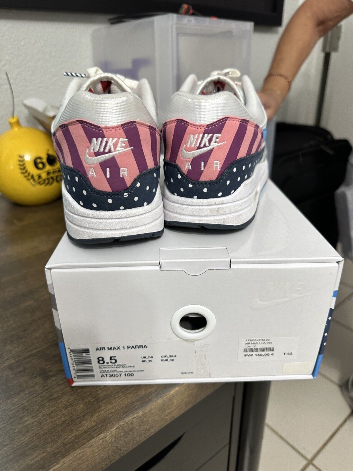 vroegrijp discretie Heerlijk nike air max 1 parra patta Sz 8.5 – ASA College: Florida