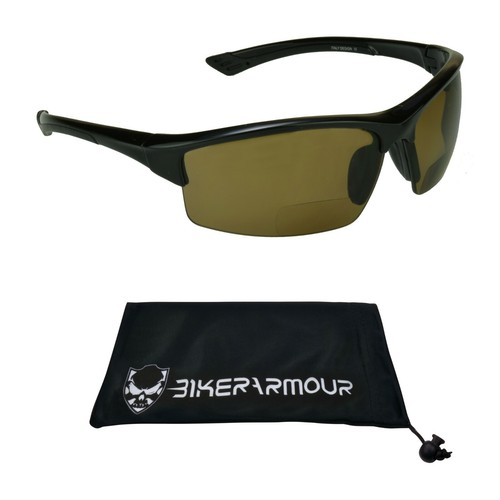 Gafas de sol deportivas bifocales lector de sol tintadas lectura golf ciclismo - Imagen 10 de 14