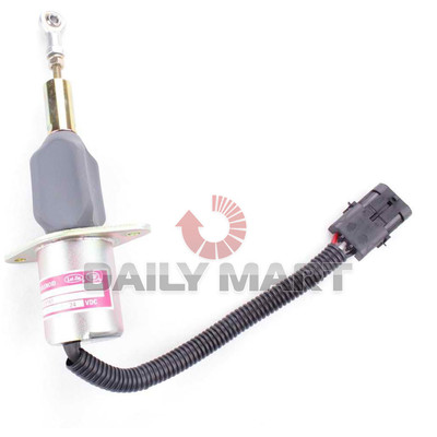 Cummins 3928161 Diesel Fuel Shut Off Solenoid Hyundai Excavator 