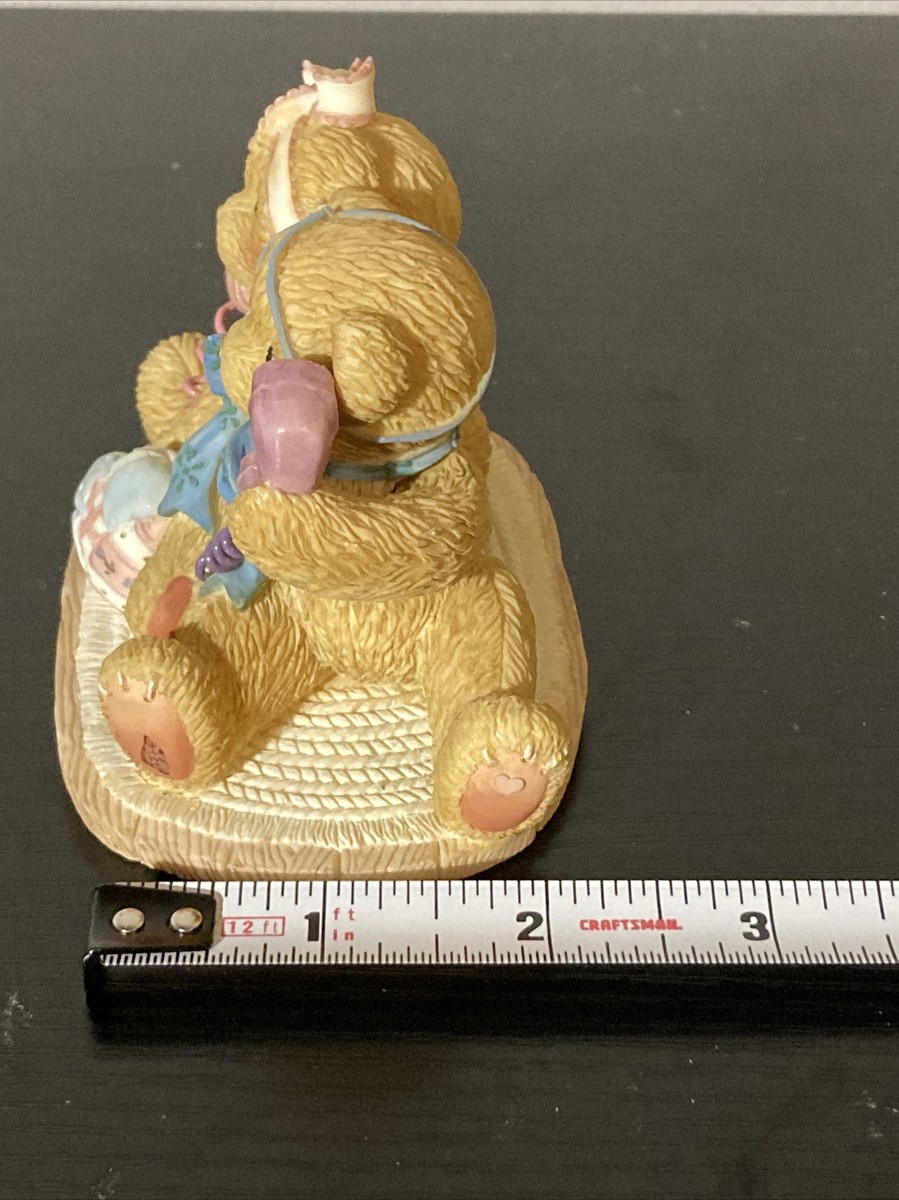 Cherished Teddies Judy & Diane 2001 Bear Figurine 864382 GREAT FOR