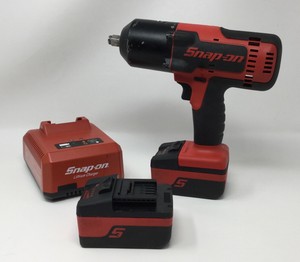 Snap-On-CT8850-18V-1-2-034-Cordless-Impact-Wrench-with-Charger-amp-2-Batteries