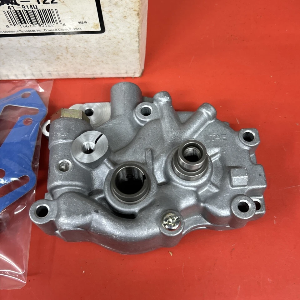 Bomba de aceite EM-122 para 78-89 Chrysler/Mitsubishi/Dodge 2.6L/156 G54B L4 8V SOHC Foto 2 de 4