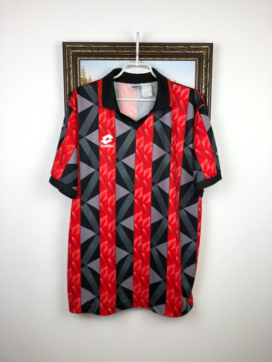 Nice 1994 Home Football Shirt Soccer Lotto Jersey Mens Trikot