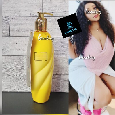  Pure Gold  Crystal Spanish H-C Lightening & GLOWING Body Milk 400MLX 1.!   