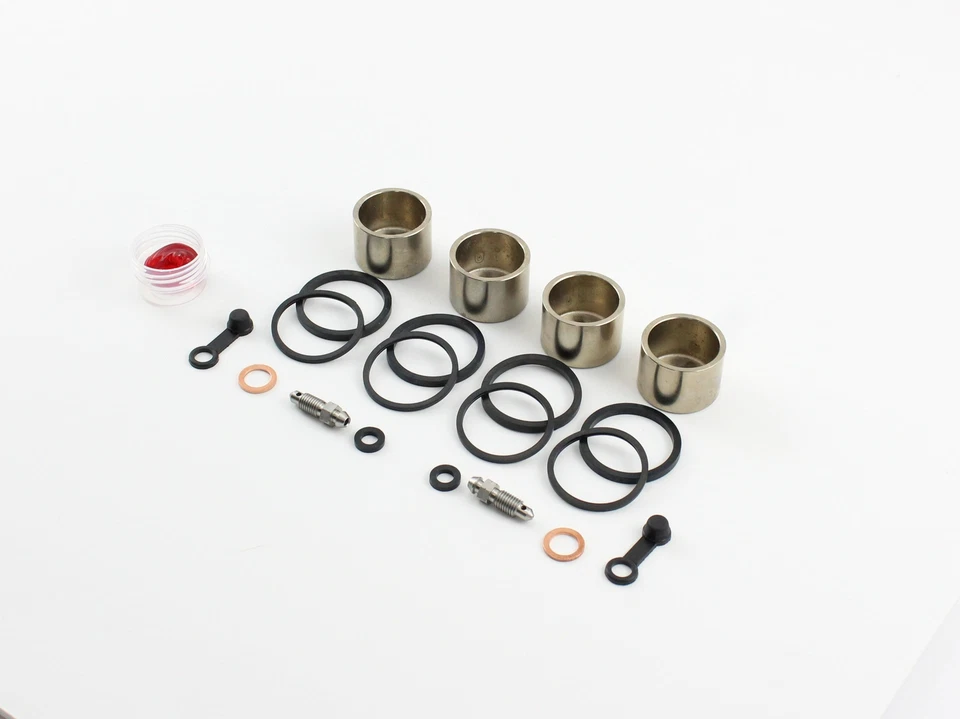 Sello de pinza de freno + kit de pistón OEM para 1985-1987 Suzuki GSXR750 GSXR 750 delantero Foto 3 de 3