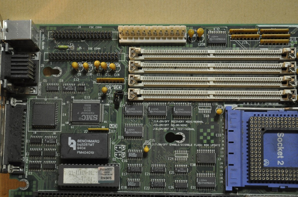 digital A0922687, 50-22686-01 C01, 54-22687, Socket 2 Motherboard 