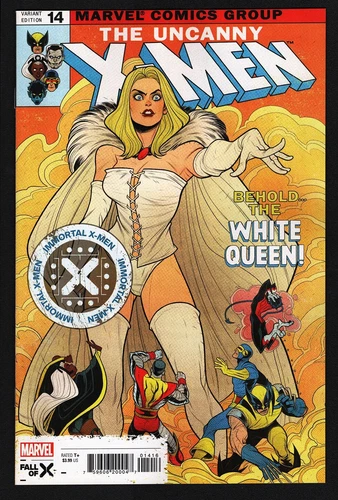 IMMORTAL X-MEN #14 Elizabeth Torque 1:25 Avengers #57 Homage Variant NM