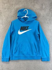 Nike youth large L hoodie blue long sleeve pullover / 62-22