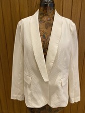 Baum Und Pferdgarten Nwt Cream Tuxedo Jacket Size 42