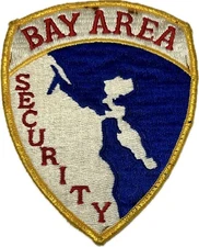 VINTAGE CALIFORNIA CA BAY AREA SECURITY PATCH LIVERMORE ALAMEDA COUNTY #KPD