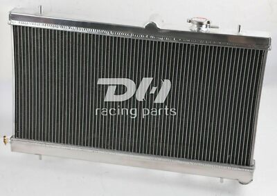 Alum 2-Reihig Kühler Trubo Für 2002-2007 Subaru Impreza WRX STI GDA GDB EJ20 2.0