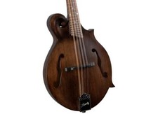 Kentucky KM-606 Standard F-Style Mandolin, Solid Spruce Top, Satin Brown