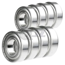 8x SS 604-ZZ Ball Bearing 12mm x 4mm x 4mm StainleSS Steel Premium QJZ NEW 2Z