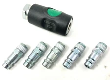 Prevost High Flow Safety Air Coupler ESI 071201 1/4'' FPT W/ 5 ea ERP 076251 OEM