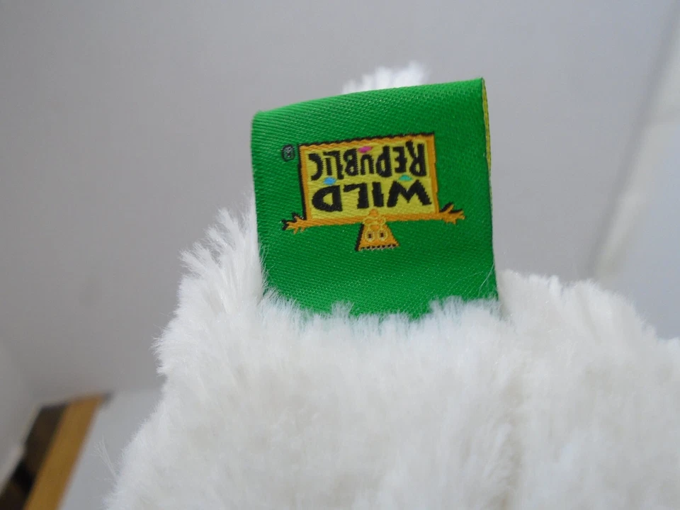 Peluche Wild Republic K & M Búho Nieve Peluche Blanco Suave 8 pulgadas Realista  Foto 3 de 3