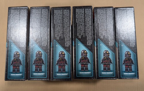 6 x Lego Star Wars Death Trooper Night Trooper Battle Pack 75412 Sealed Set Lot - Picture 3 of 3