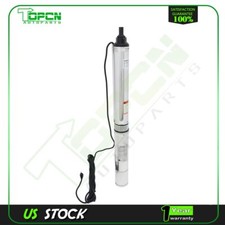 2HP Deep Well Pump Submersible Pump Stainless Steel Well Pump 220V 42GPM