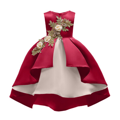 Christmas Flower Girls Formal Party Bow Dress High Low Pageant Wedding Dresses | eBay Christmas Flower Girls Formal Party Bow Dress High Low Pageant Wedding Dresses | eBay