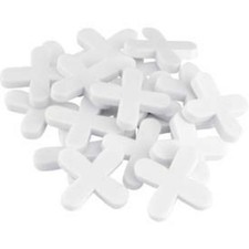 100Pk QEP 1/4" Long Q-PRO Type White Tile Spacers - 21422 