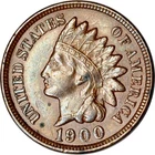 1900 1C RPD FS-301 Snow-1 Indian Head Cent XF(Spots)