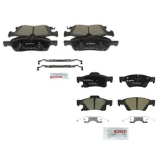 Bosch QuietCast Front and Rear Ceramic Brake Pads Kit For Durango Grand Cherokee