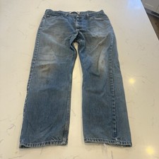 Levi's 505 Jeans Straight Leg Cotton Men’s Size 38x30 2000’s Made In Bangladesh