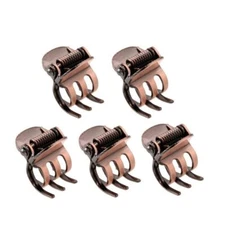 5Pcs Mini Metal Hair Claw Clips for WomenMini Metal Hair Claw Clipsfor Women ...
