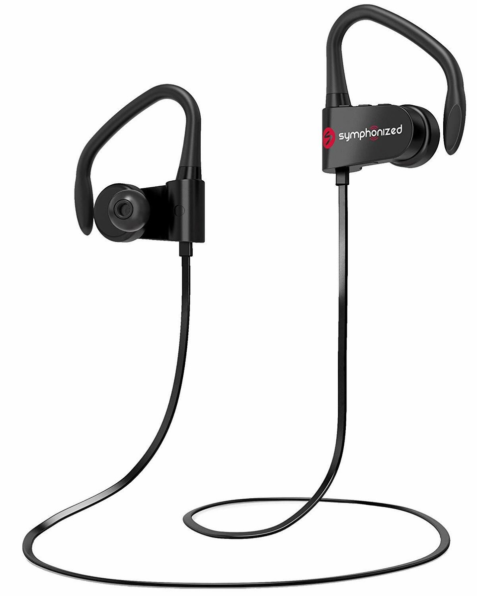 Symphonized PWR Bluetooth Earbuds, Wireless, Water Resistant Sport Earphones