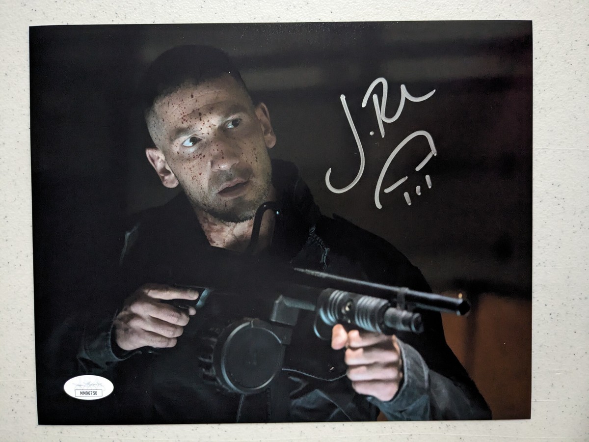JON BERNTHAL Signed 8x10 Photo The Punisher Autograph Beckett BAS