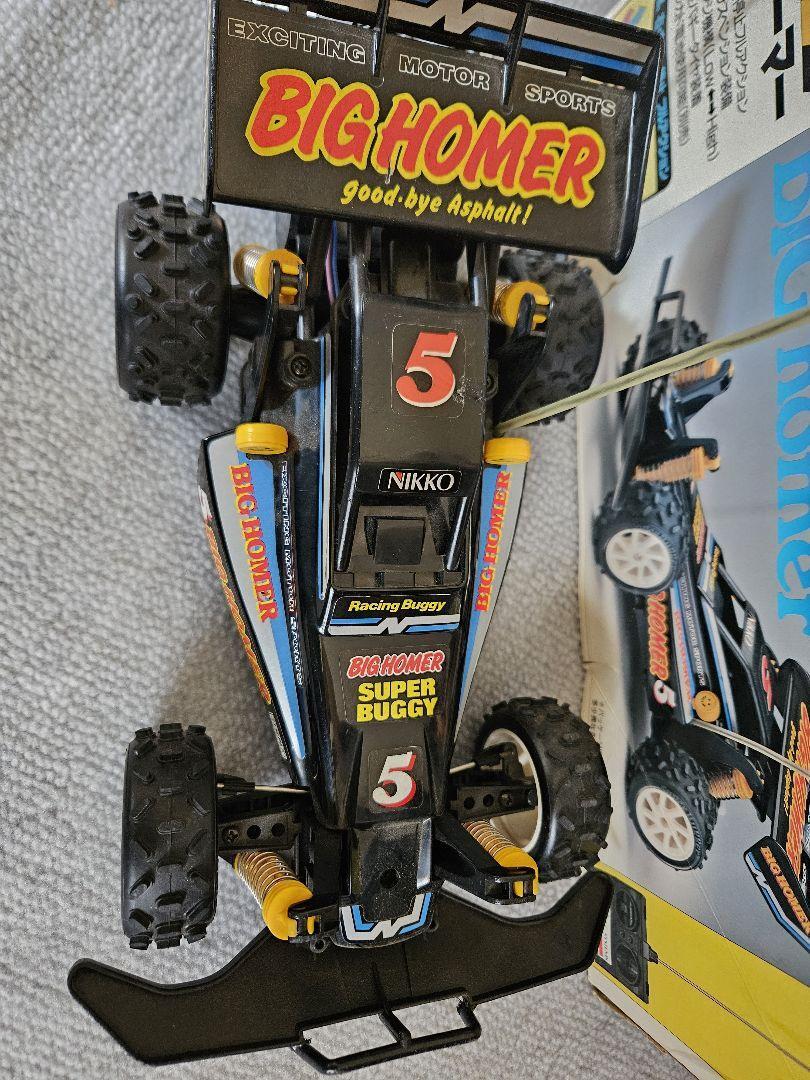 NIKKO Radio Control Car Big Homer Antique Frame Buggy W/BOX F/S